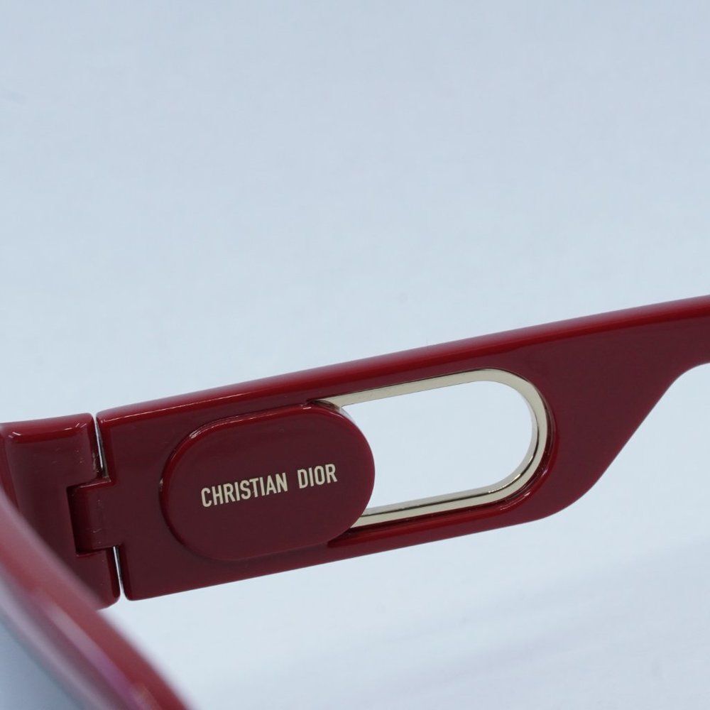NEW DIOR DIORBOBBYSPORT M1U 35A0 RED GREY SUNGLASSES - Picture 7 of 11